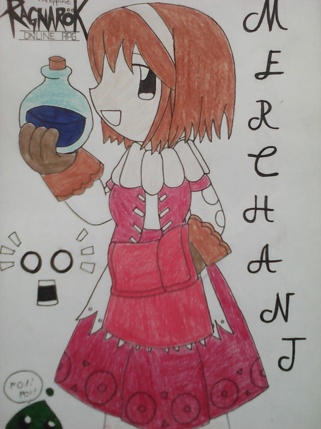 Ragnarok Online RPG Female Merchant Class by DeGuzmanKatrina on DeviantArt