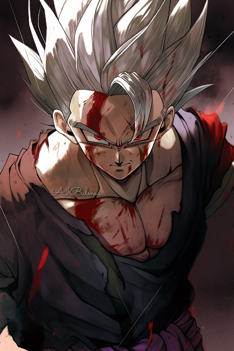 Gohan ssj5 rumor pic by artist_of_the_future - Fanart Central