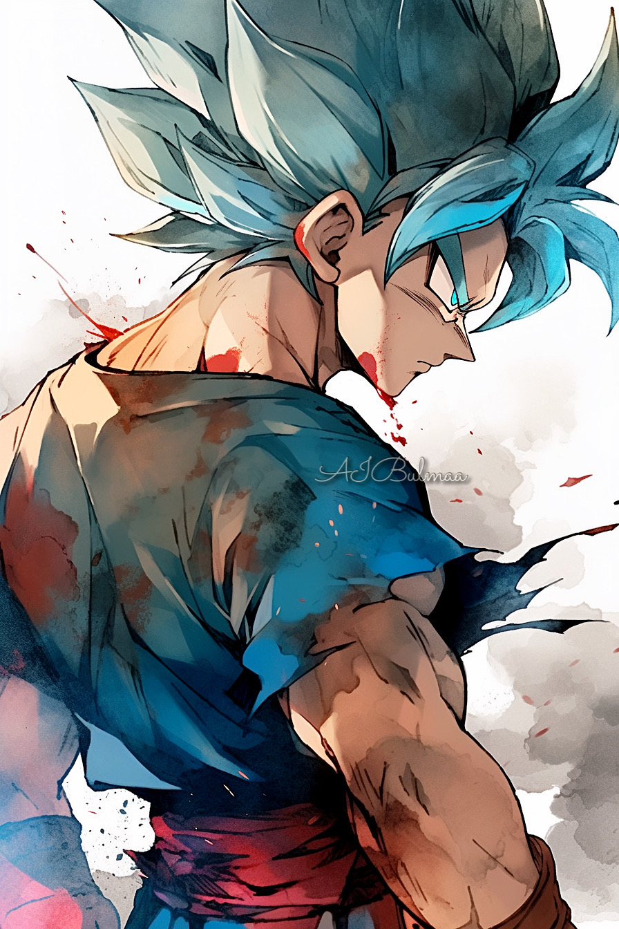 super saiyan blue goku fanart : r/Dragonballsuper