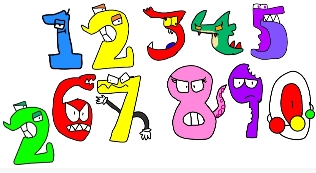 Number Lore Math Machine Deviantart Number lore fanart by alphabet1224 on DeviantArt