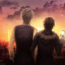 Shizuo, Izaya, And The Sunset