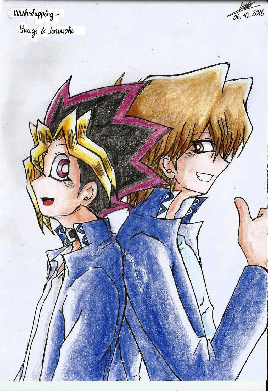 Yugi and Jonouchi