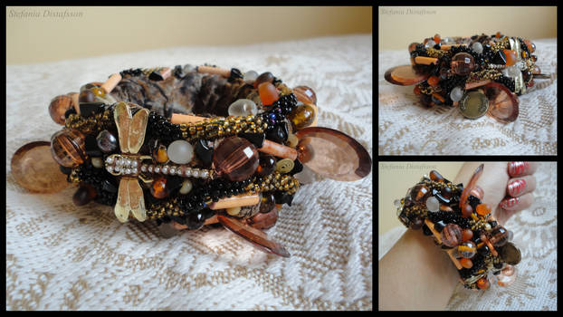 amber bracelet with beads