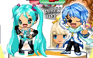 miku and kaito are on fantage yay!