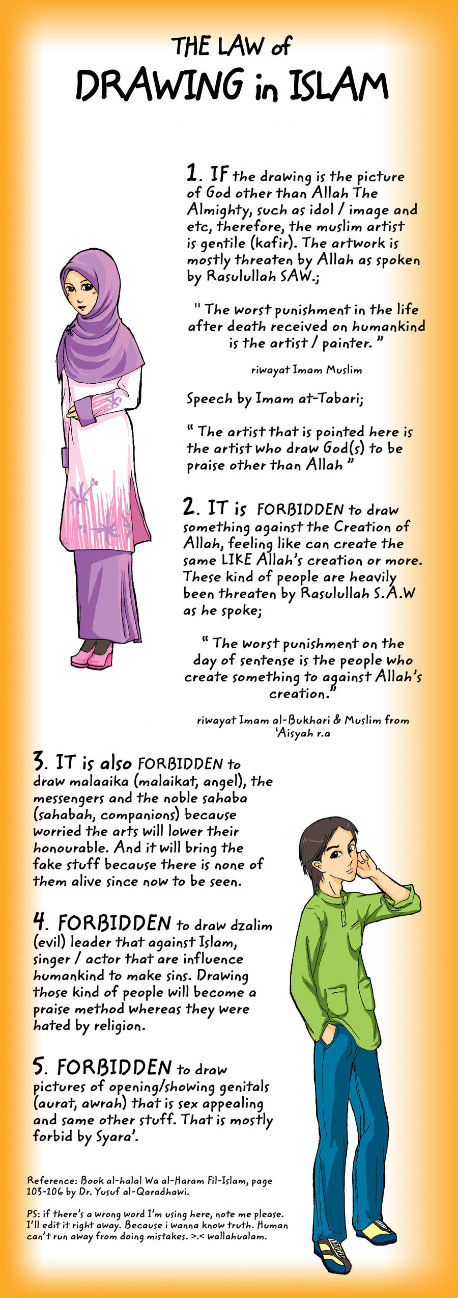 Drawing In Islam By Cahaya Pemimpin On Deviantart