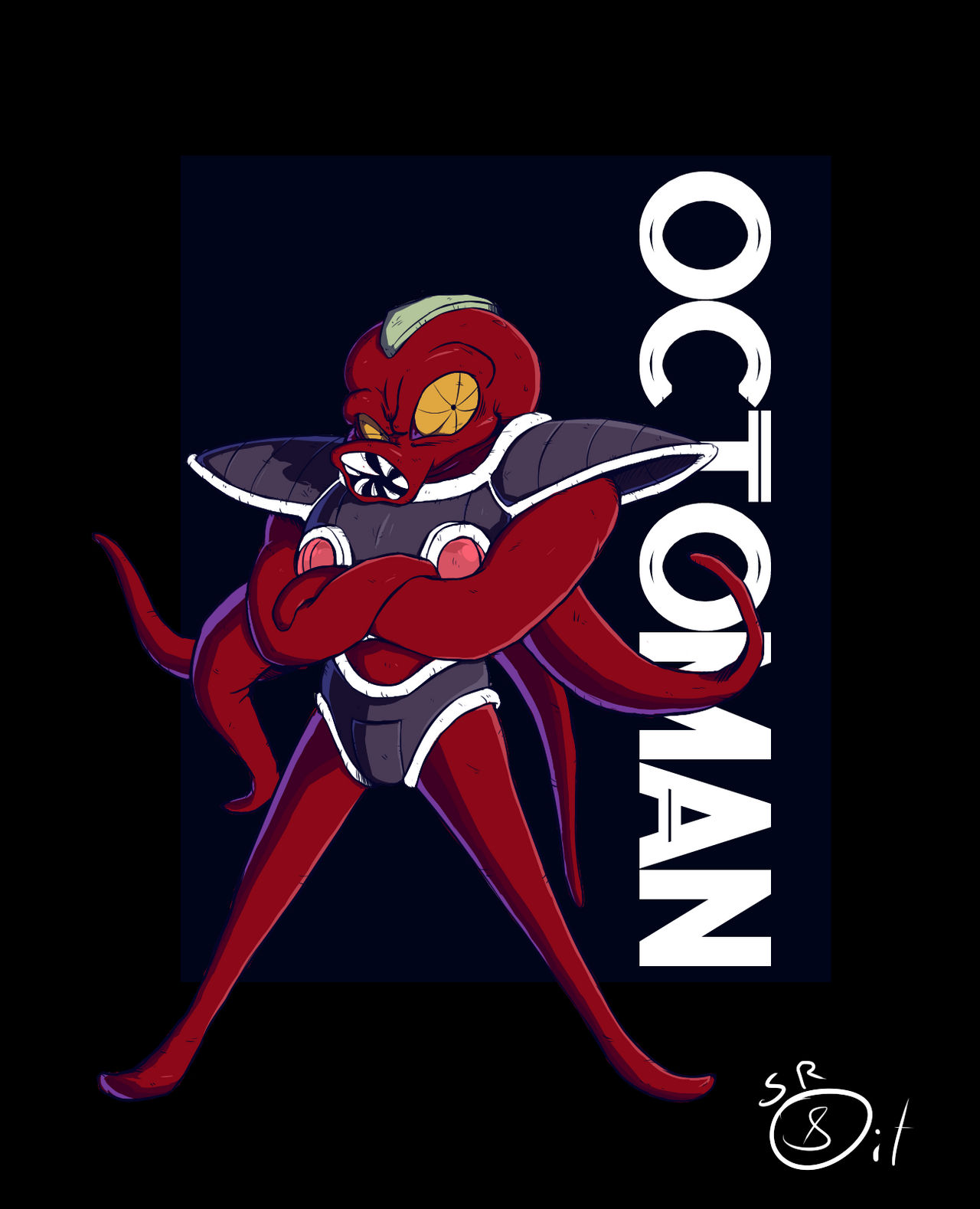 Octoman by SuperRetro8it on DeviantArt