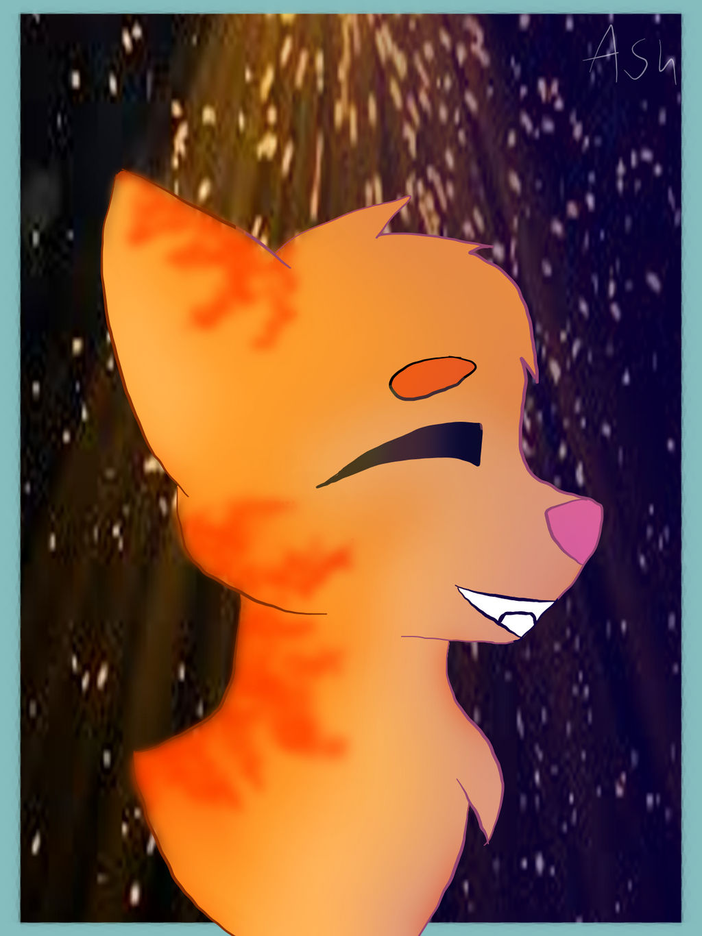 Firestar Smiling Firestar Do Da Smile by Underswap-Papyrus-96 on DeviantArt