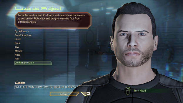 Shepard's face code