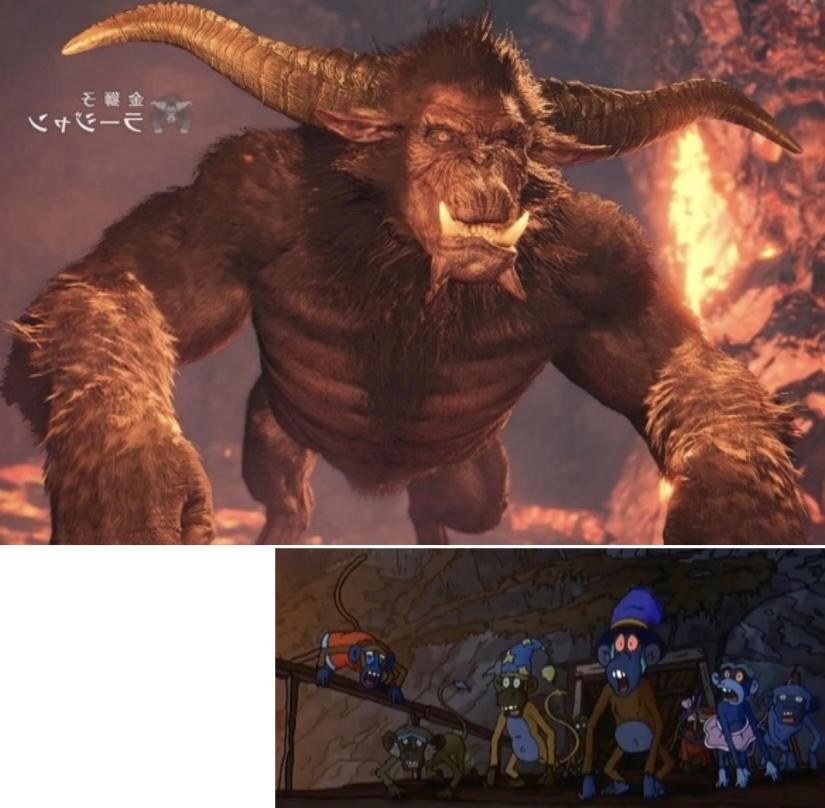 Monkeys meets Rajang by jaxsnelling on DeviantArt