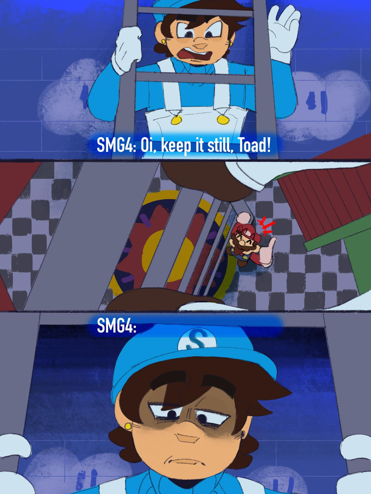Still Mario Keep it still, Mario! by jaxsnelling on DeviantArt