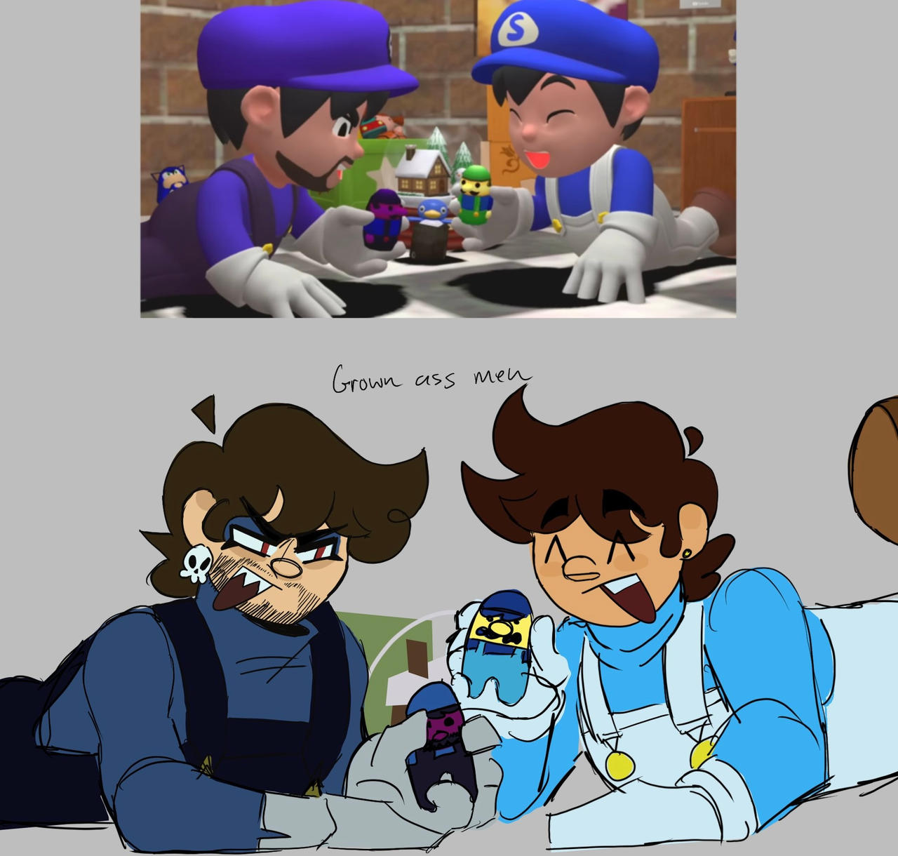 SMG4 and SMG3 play toys by jaxsnelling on DeviantArt