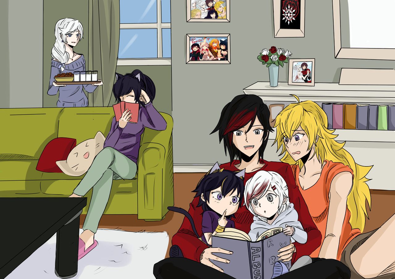 Child Rwby Team RWBY family by jaxsnelling on DeviantArt