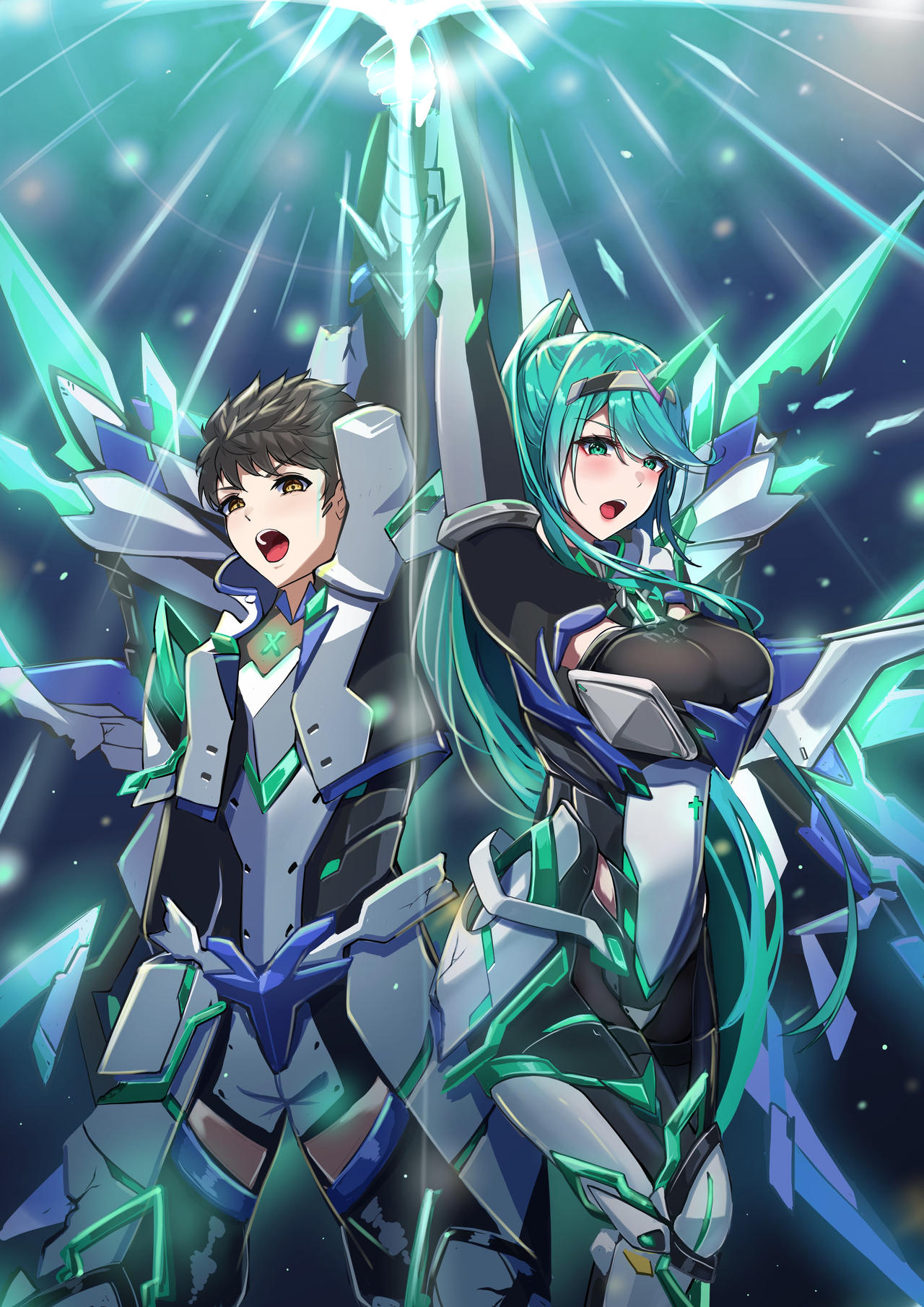 Pneuma Rull Rex and Pneuma together by jaxsnelling on DeviantArt