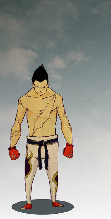 Kazuya Mishima - rough sketch 02- by Hanaca-mocaful on DeviantArt