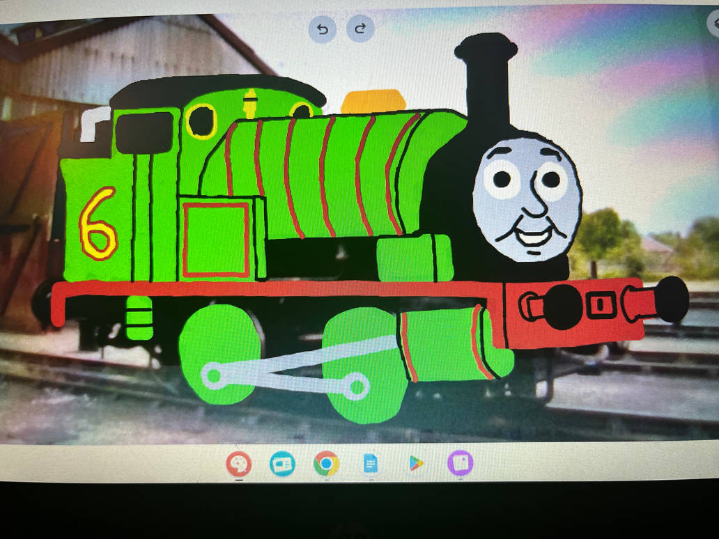 Percy the small engine by Brookszimmerman09 on DeviantArt