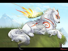 Watchful Amaterasu - Okami