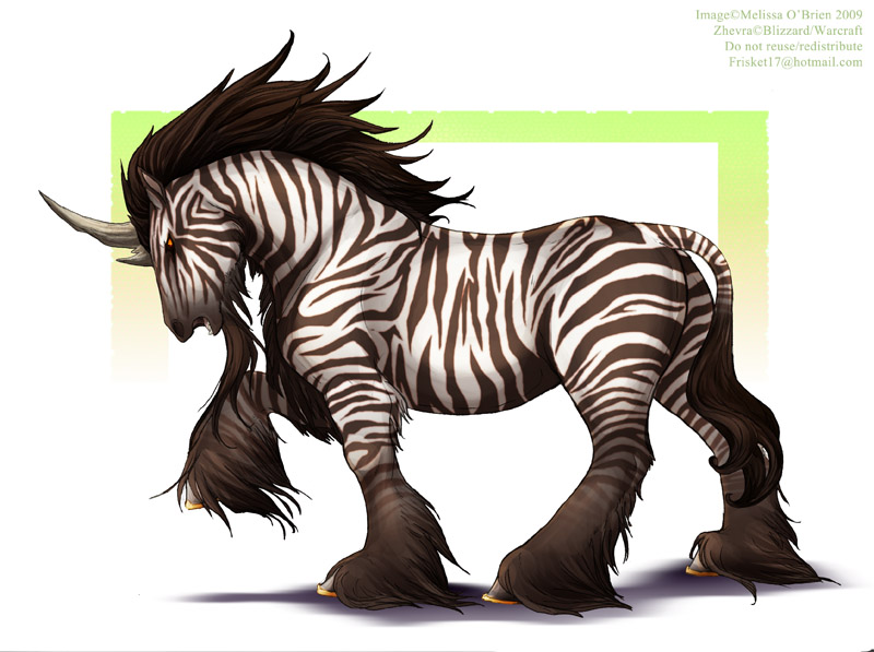 Warcraft : Zhevra Mount