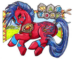 WarPony MLP Badge FF09