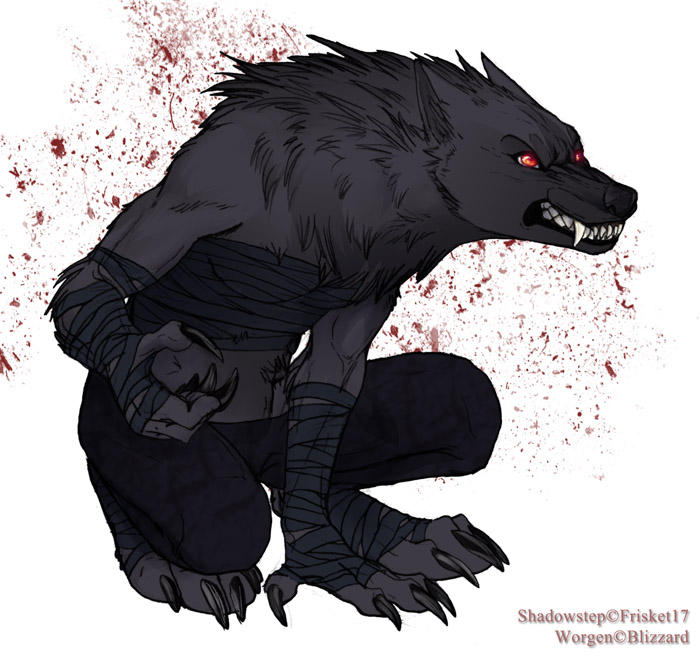 Worgen F Rogue: Shadowstep 1 by frisket17 on DeviantArt Worgen Rogue Art