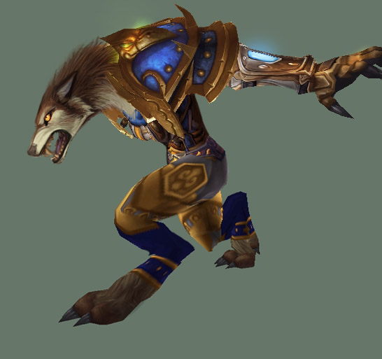 Worgen Fem Model 3 - Chocolate