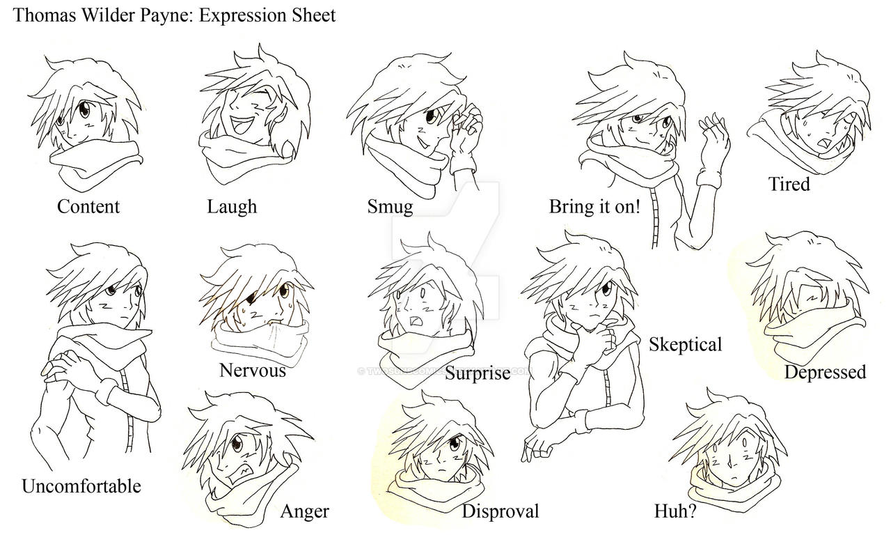 Thomas Payne expression sheet