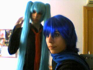 Miku and Kaito s cam :3