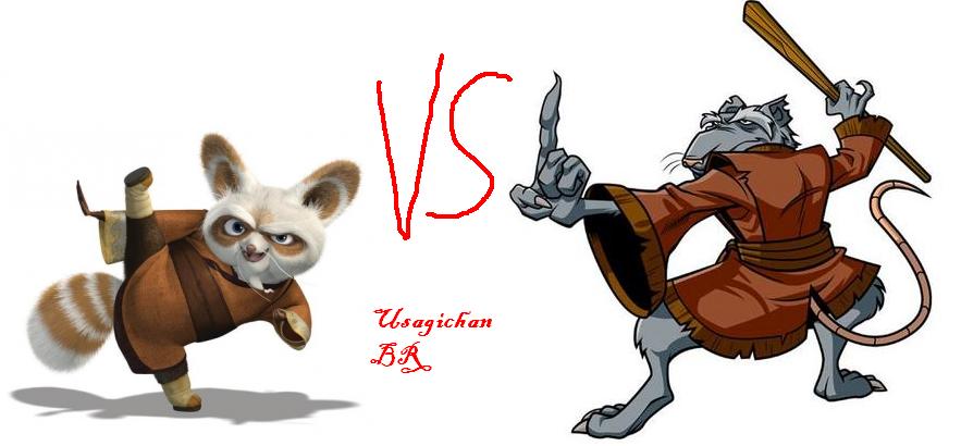Extreme fighting - Master Shifu VS Master Splinter by UsagichanBR on ...