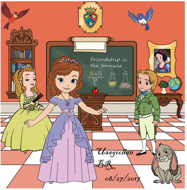 Sofia the First at Royal Prep Dress Up by UsagichanBR on DeviantArt