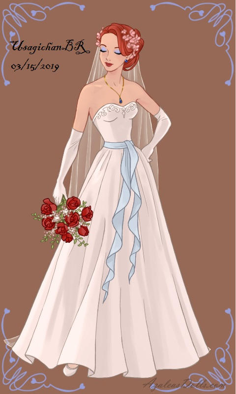 Butterbean's wedding gown by Glittertiara on DeviantArt