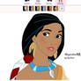 Pocahontas Makeup Medley 2