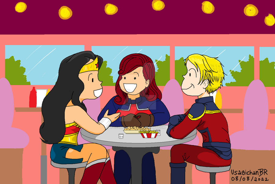 MARVEL/DC - Dinner. by UsagichanBR on DeviantArt