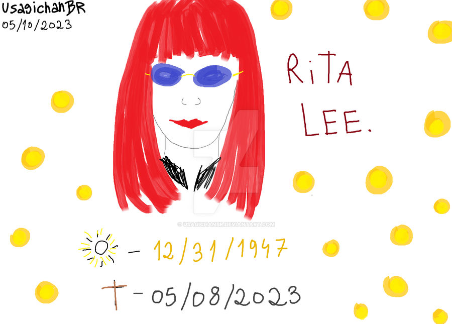 RIP. Rita Lee. by UsagichanBR on DeviantArt