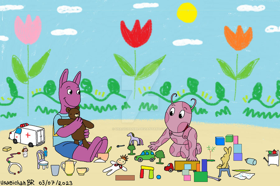 The Backyardigans - Playing. by UsagichanBR on DeviantArt
