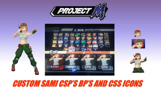 Custom Sami CSP's BP's and CSS Icons