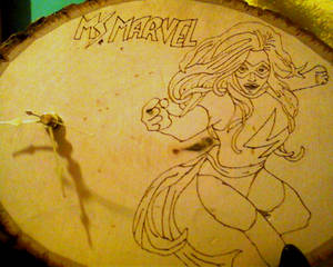 Miss Marvel Clock