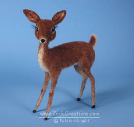 Needle Felted Vintage Style Deer