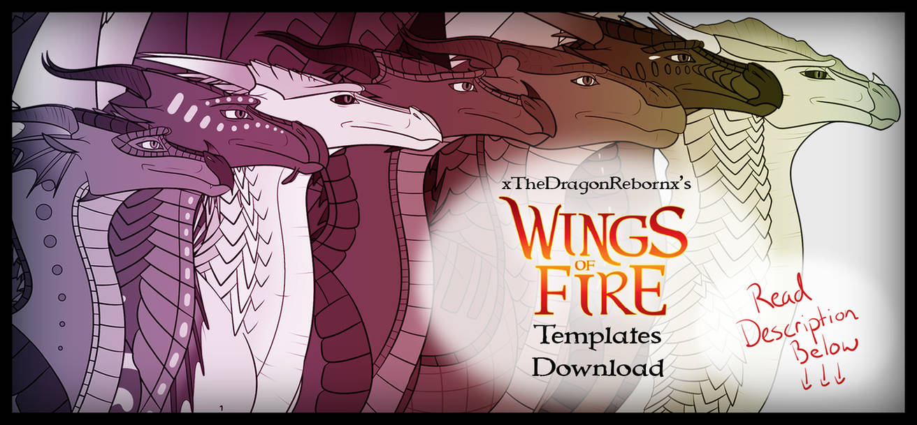 Wings of Fire Pyrrhia Tribes Templates Download by xTheDragonRebornx