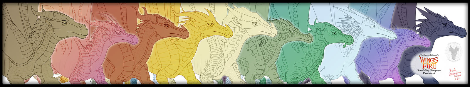 2018 Wings of Fire All Tribes Templates Download by xTheDragonRebornx 2018 Wings of Fire All Tribes Templates Download by xTheDragonRebornx