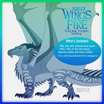 Wings of Fire SeaWing Chibi Base