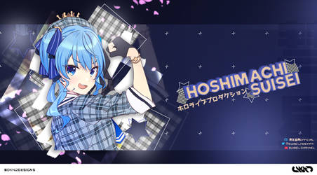 Hoshimachi Suisei Hololive Banner