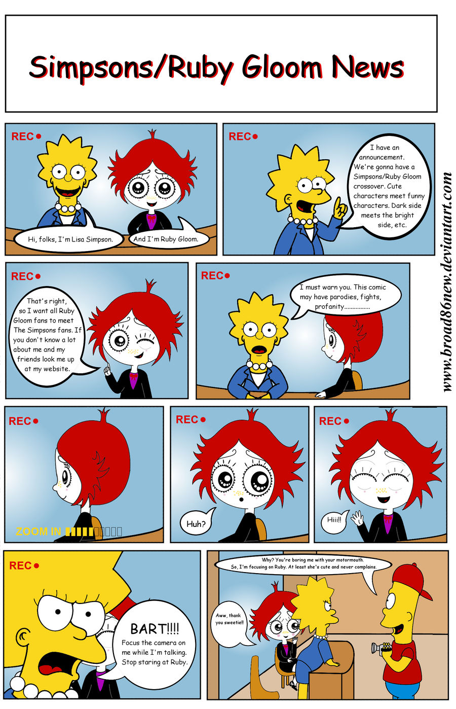 Ruby Simpson Simpsons-Ruby Gloom Comic 1 by broad86new on DeviantArt