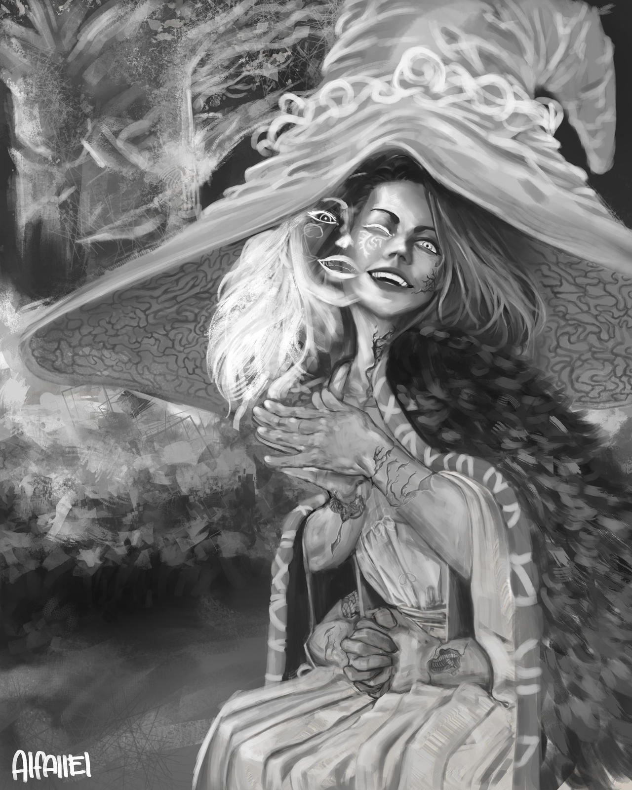 Fanart Friday: Ranni the Witch – Beneath the Tangles
