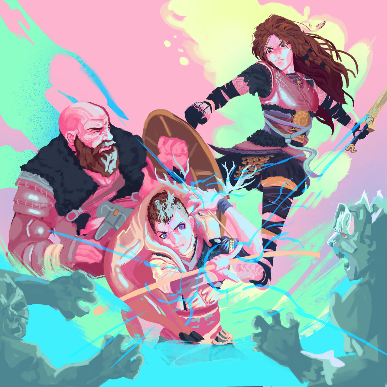 God of War Ragnarok by Alfallel on DeviantArt