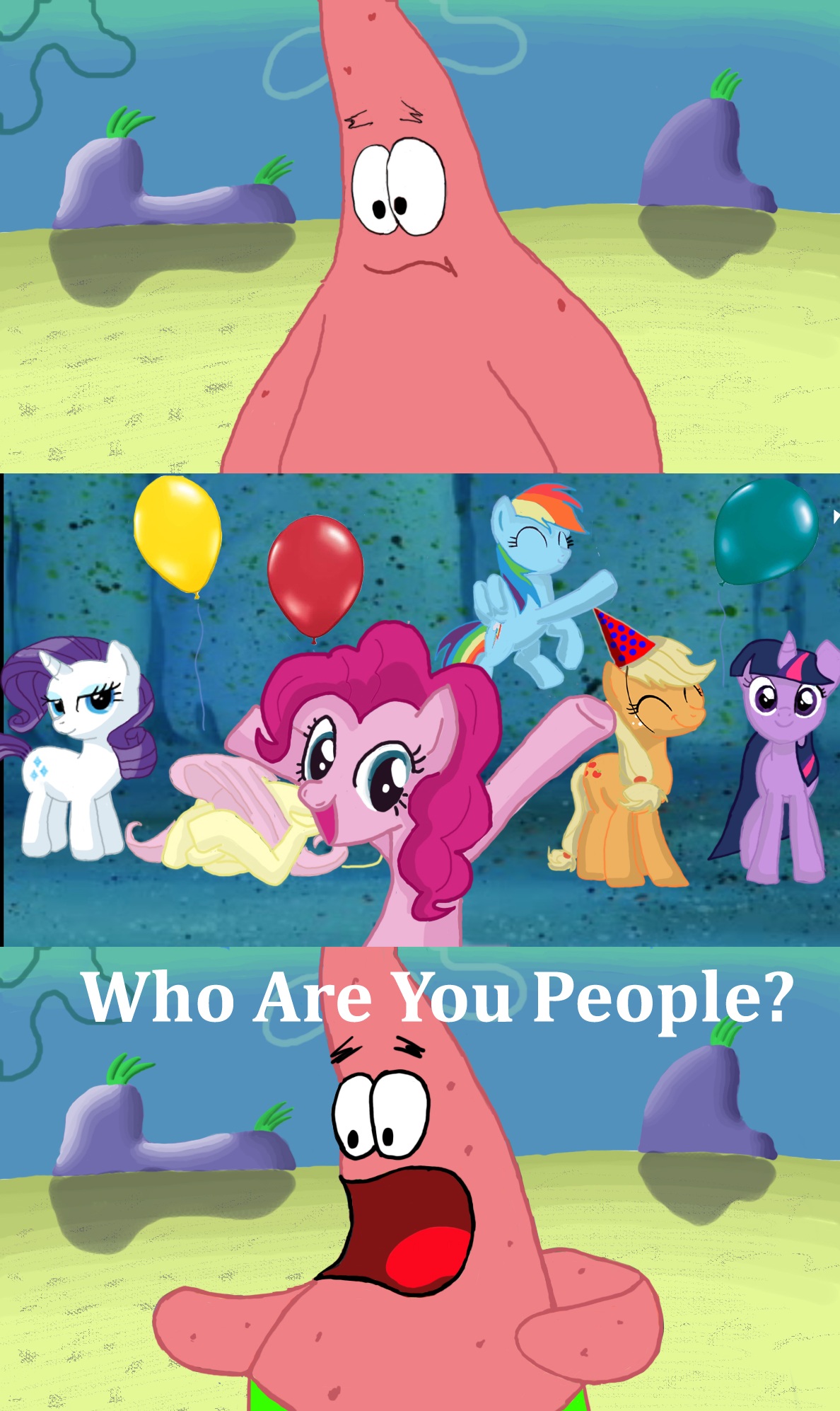 Patrick's Unexpected Pinkie Party