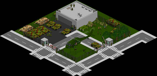 Pixeldam - Military Base