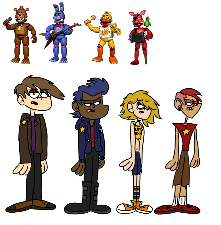 Freddy Fazbear's Pizzeria Simulator: Rockstars by NightmaresDoComeTrue on  DeviantArt