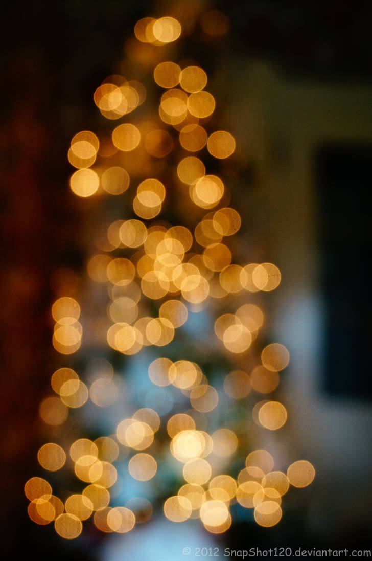 Christmas Tree Bokeh by SnapShot120