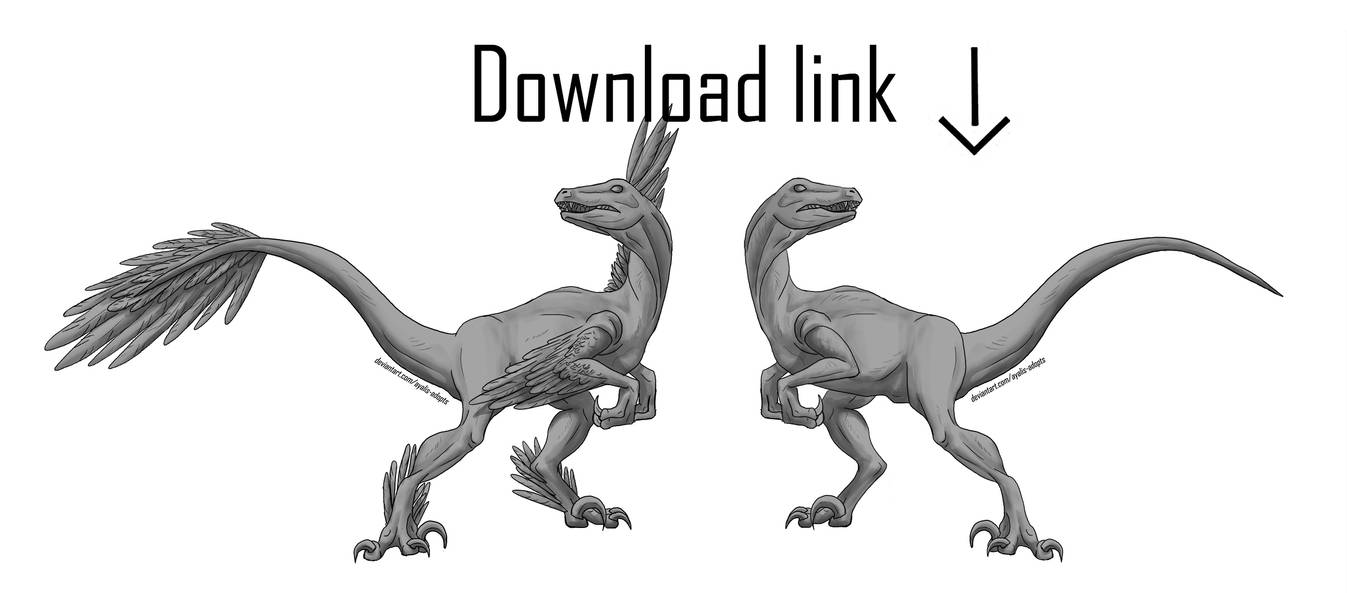 Free Raptor Base by Ayalis-Adopts on DeviantArt
