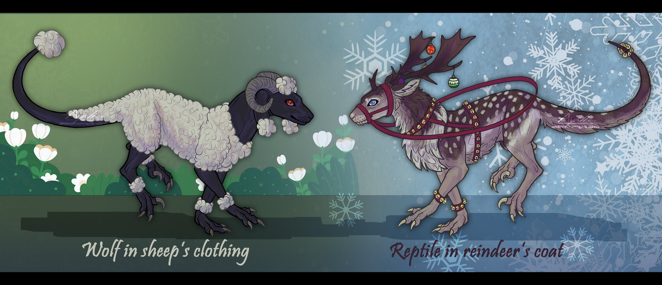 -CLOSED- Raptor Dogs adopts (Advent Calendar #15) by Ayalis-Adopts on ...