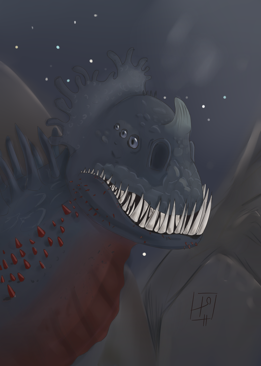 HTTYD - Red Death by ISpyrq on DeviantArt